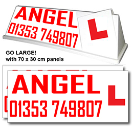 The Angel Roof Sign Graphic Advantage Tri-Pak XTRA